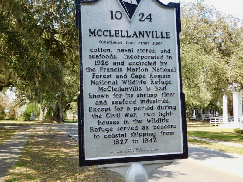 Side trip in South Carolina McClellanville, SC PipesTraveler